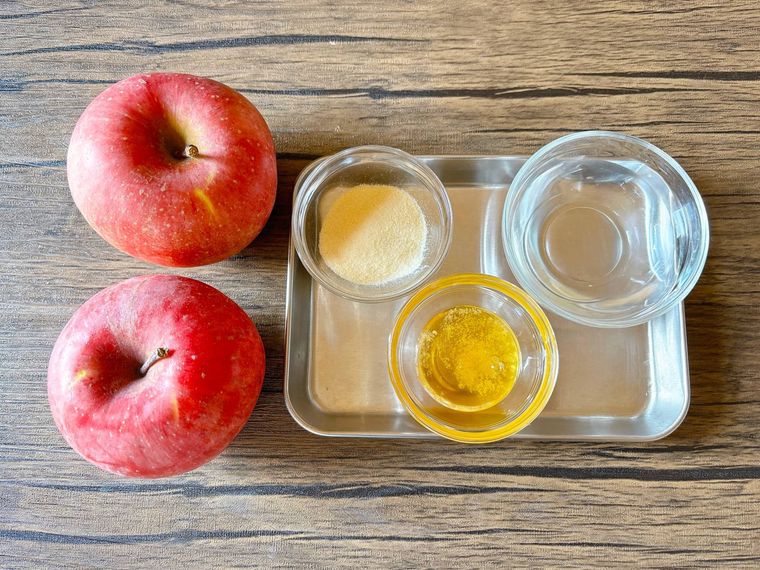 アップルマシュマロの材料