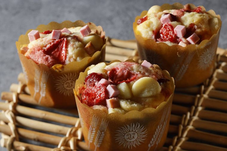 グランドニッコー東京 台場のいちごマフィン