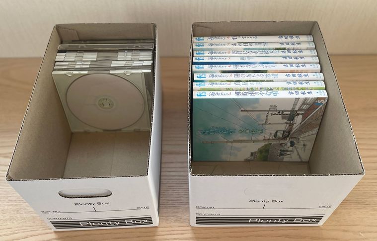 プレンティボックスの収納例