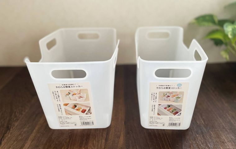 セリアのやわらか野菜ストッカー