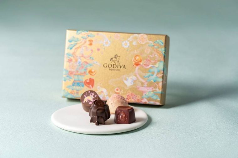 ゴディバのチョコレートローズセレクションのイメージ