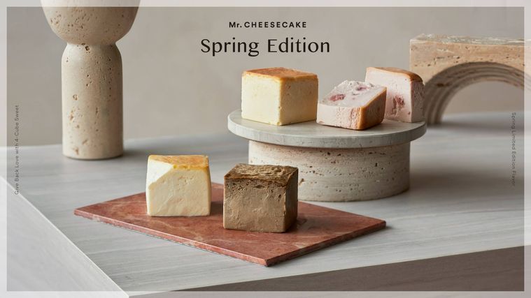 Mr. CHEESECAKE assorted 4Cube Sweetのイメージ