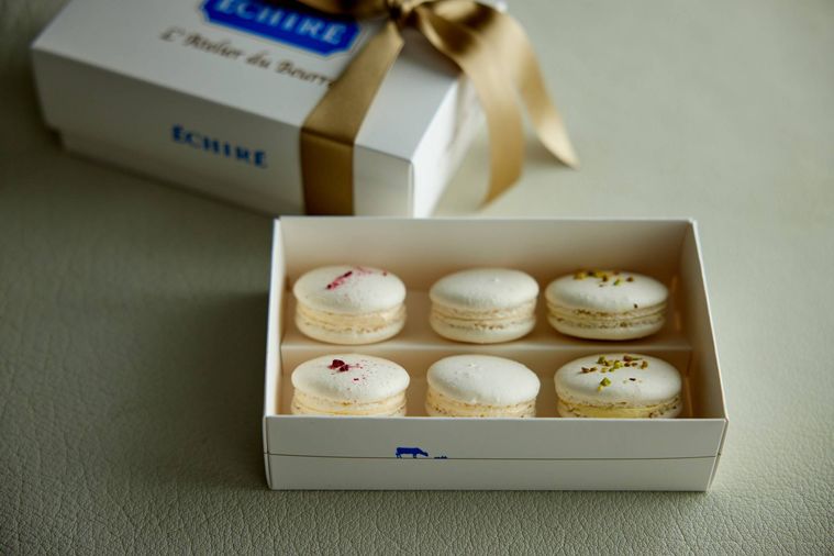 エシレ・ラトリエ デュ ブールのマカロン・オ・ブール・エシレ 6個入ギフトのイメージ