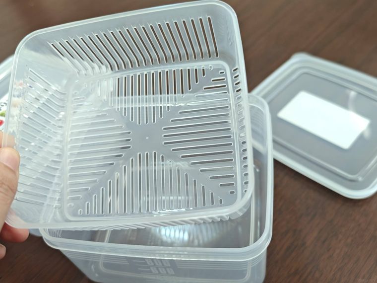 しっかりパックTを持っている様子