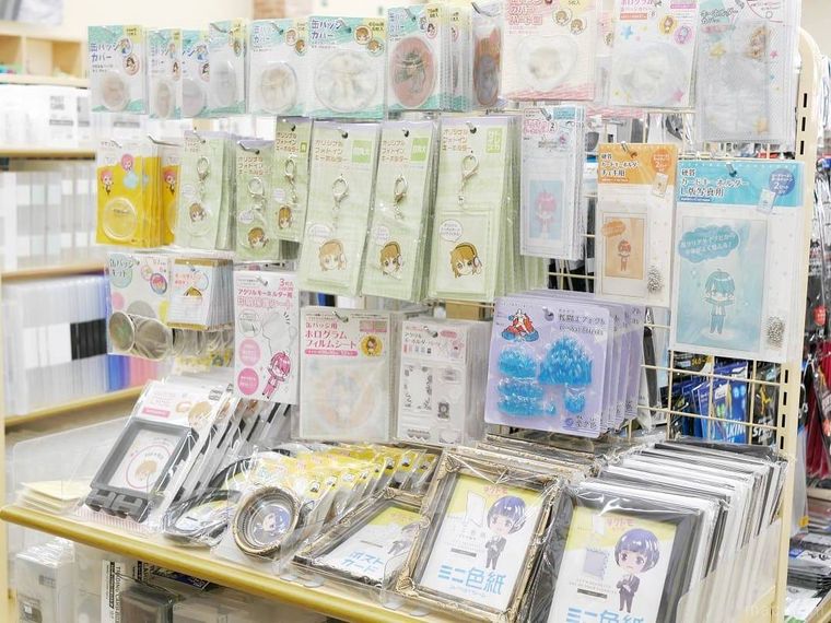 セリアの推し活グッズコーナー
