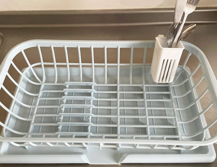 キッチンツール水切りの使用例