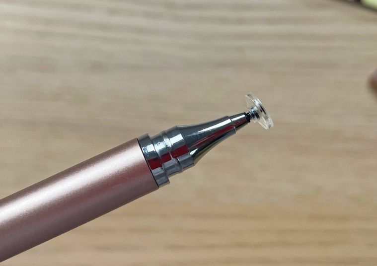 ディスクタイプタッチペンの先端