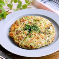 カリッと香ばしい 春キャベツのガレット