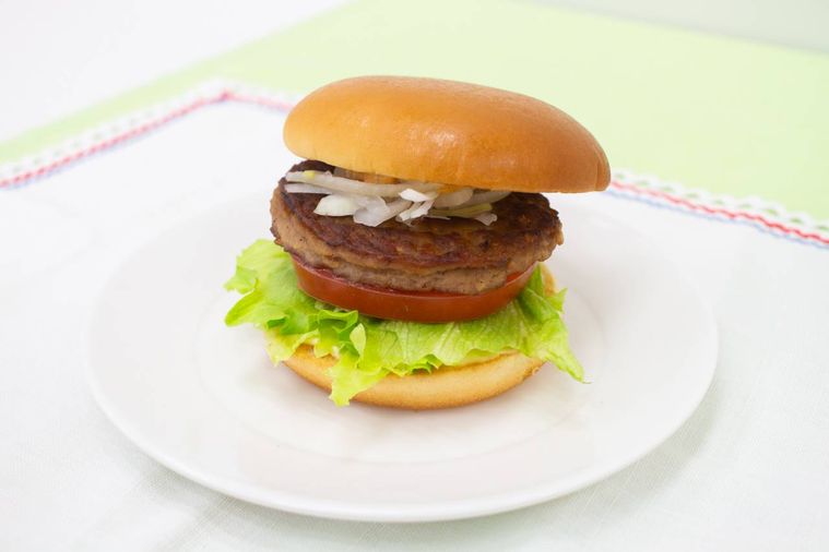モスバーガー朝の野菜バーガーオーロラソース