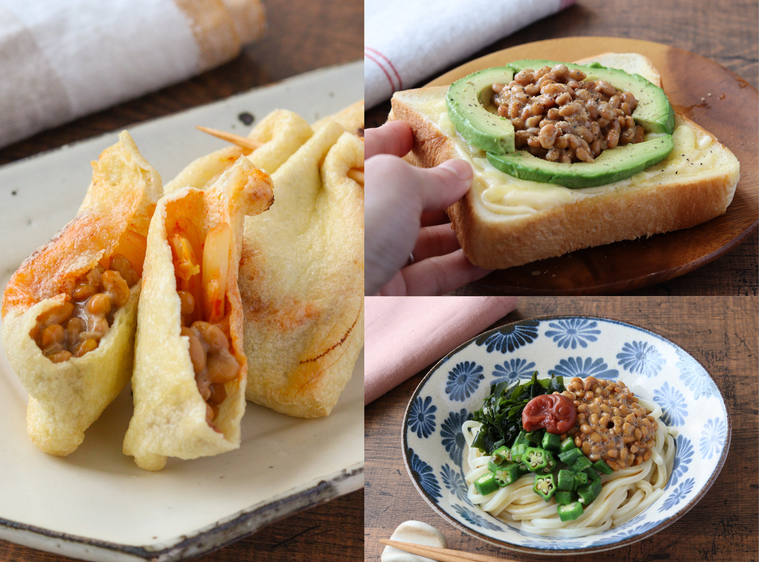 納豆アレンジレシピ3種