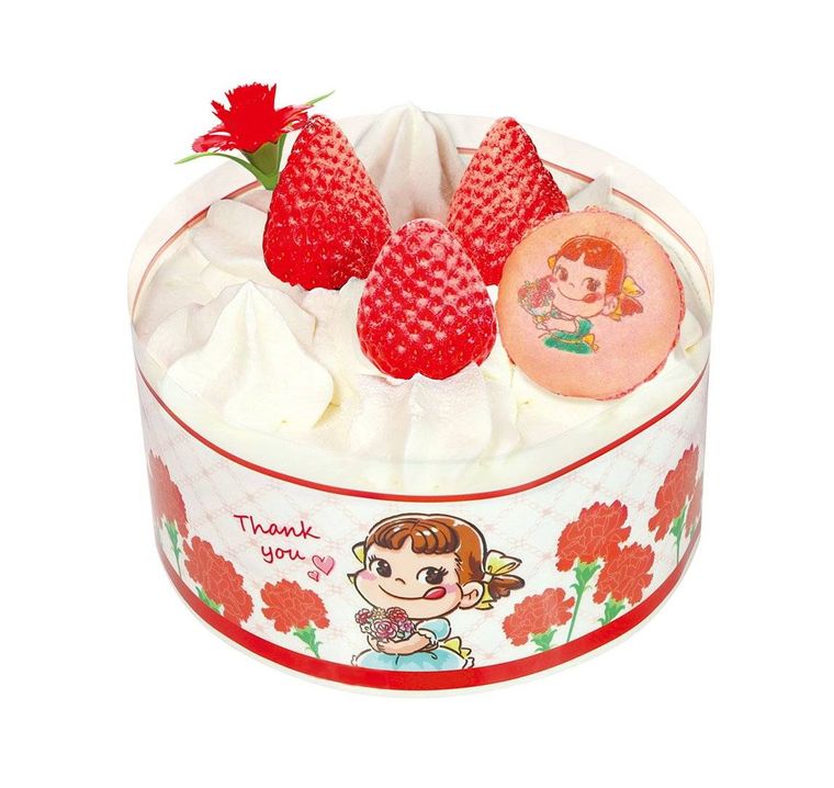 母の日苺のショートケーキ