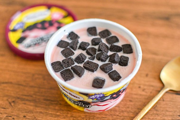 アイスのアップ