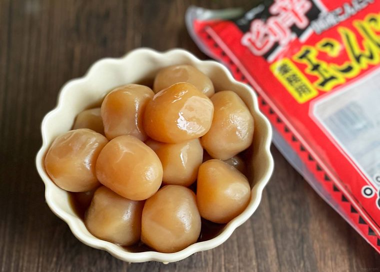 業務用ピリ辛玉こんにゃくの調理例