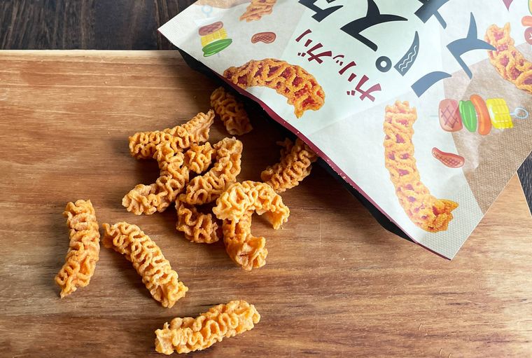 ガリッガリパスタスナックの中身