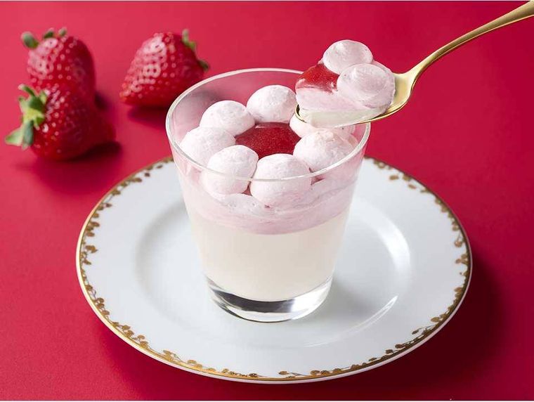 ICHIBIKO・苺ミルクプリン