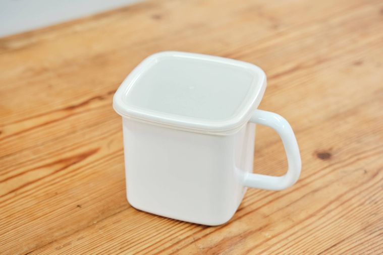 野田琺瑯 持ち手付ストッカー 角型L