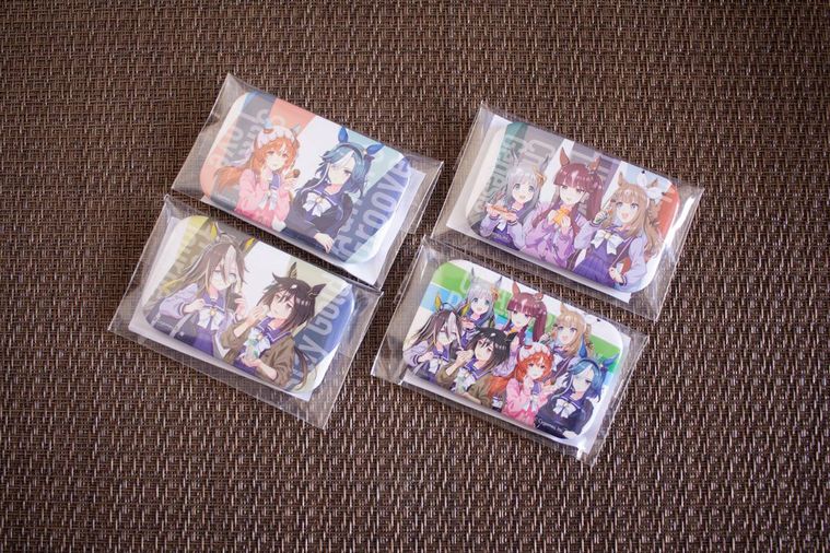 ファミリーマートファミマで祝おうウマ娘5周年 アーモンドアイら7名のウマ娘が大集結オリジナルグッズ