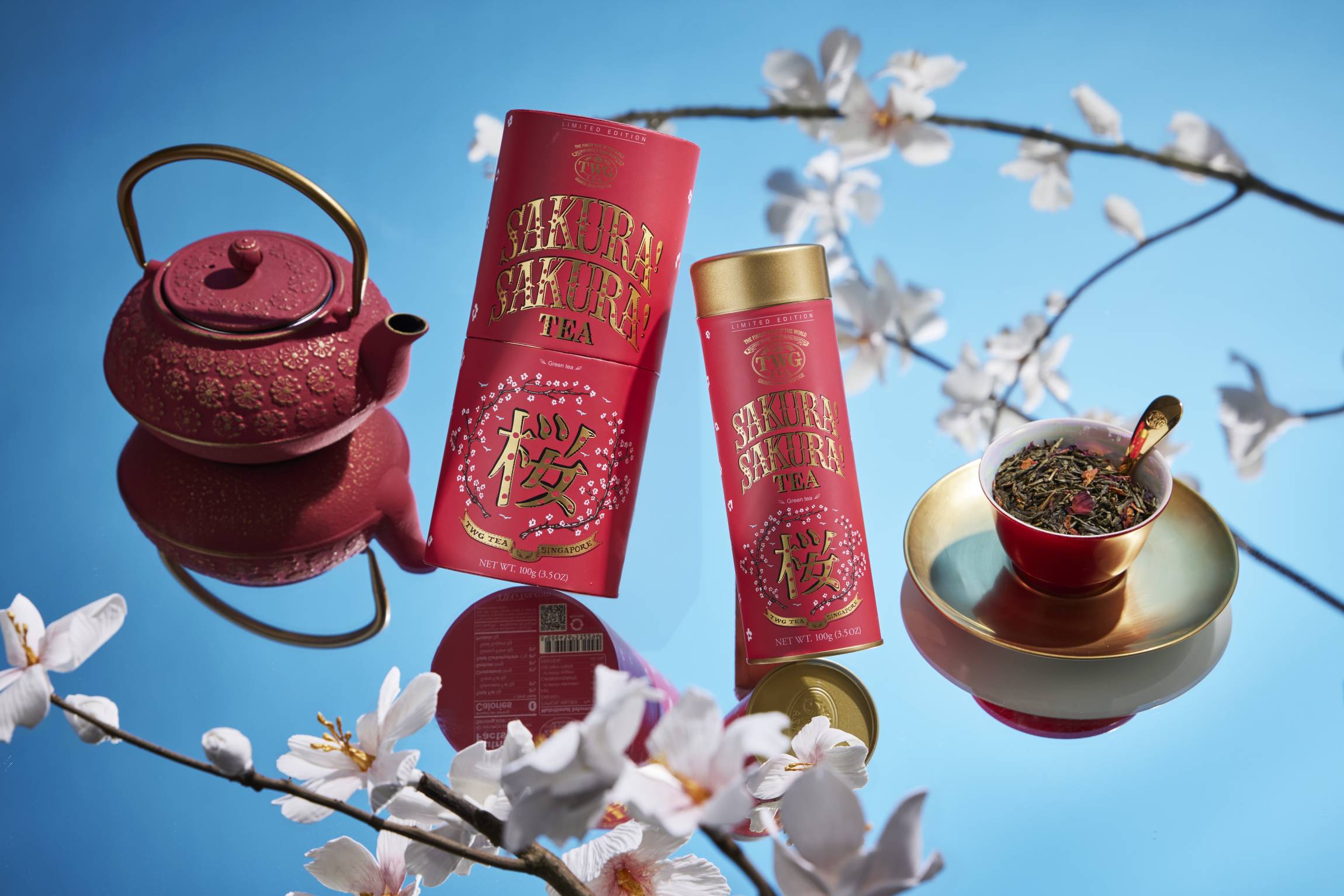 TWG Tea」が花見に着想を得たコレクションを発売。桜をイメージした