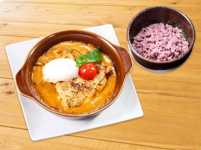 2. チキンと野菜のスープカレー