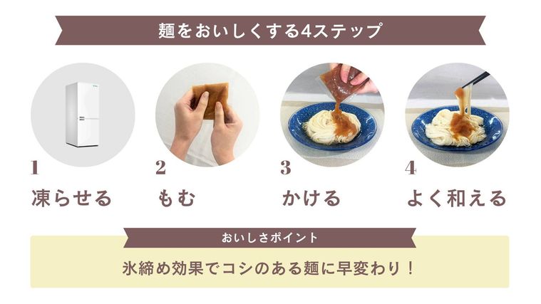 ぶっかけ氷つゆのおいしい食べ方