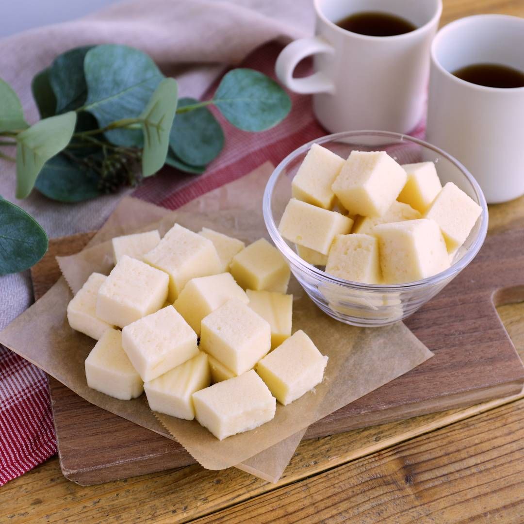 ふわしゅわ新食感。りんごマシュマロ