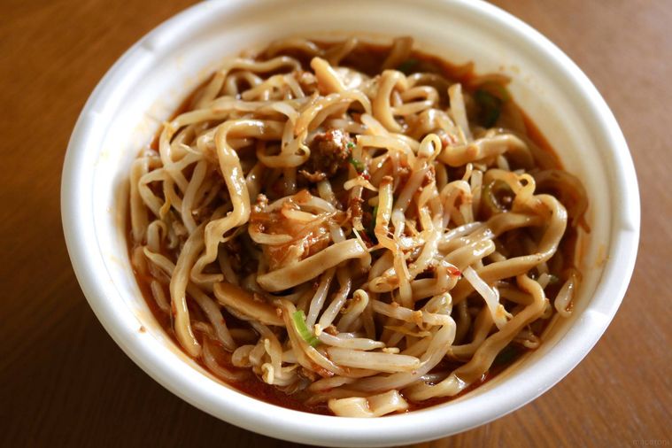 混ぜたとみ田監修のラーメン