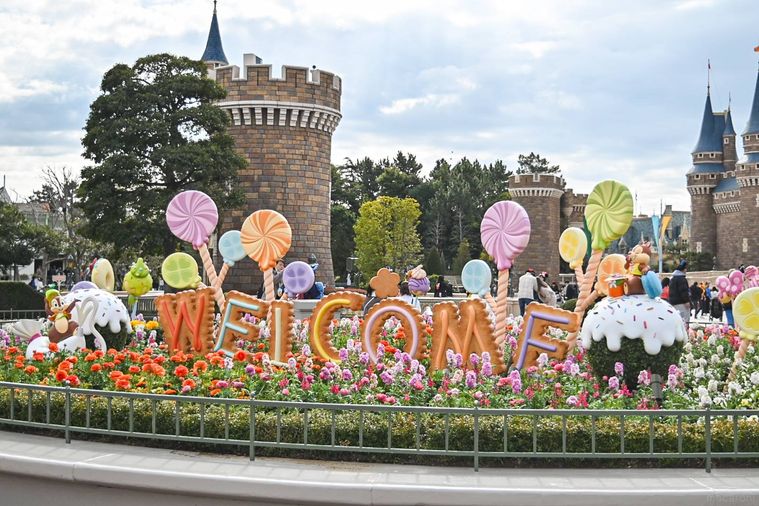 デコレーションのアップ