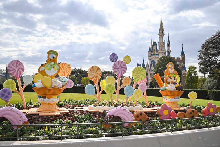 デコレーションのアップ