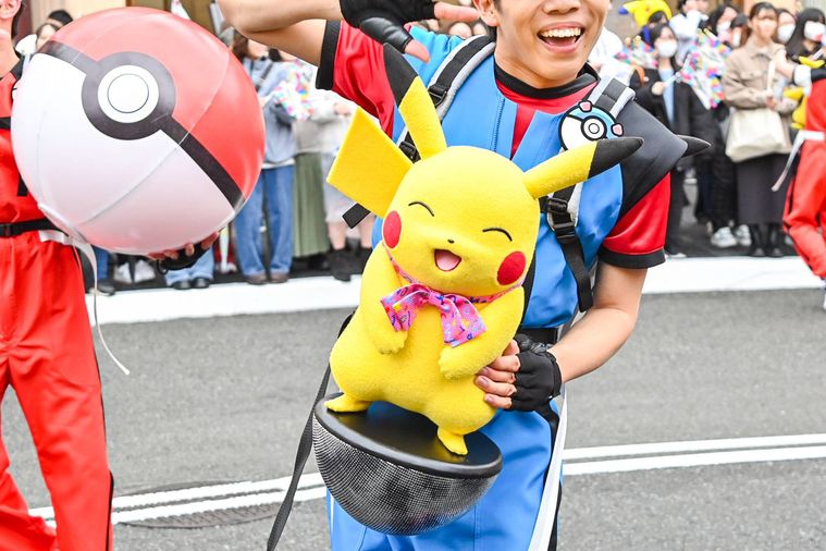 ピカチュウのアップ