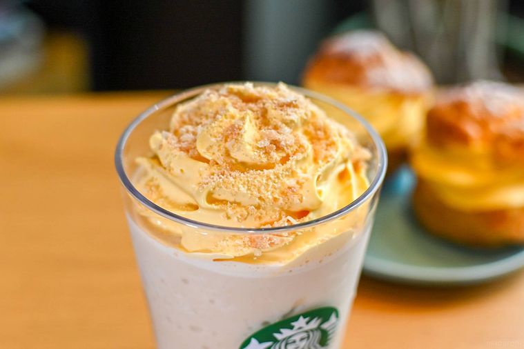 フラペチーノのホイップクリーム