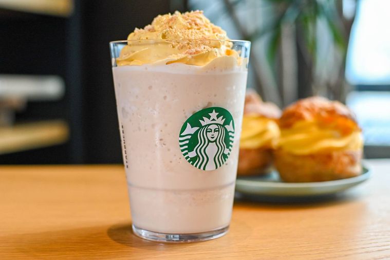 フラペチーノの中身のアップ