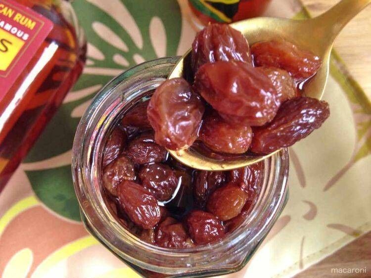 おいしそうなラムレーズン