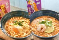 日清食品の新ブランド 辛ミョン 誕生。韓国風旨辛ラーメントムヤムクンラーメンを食べ比べ