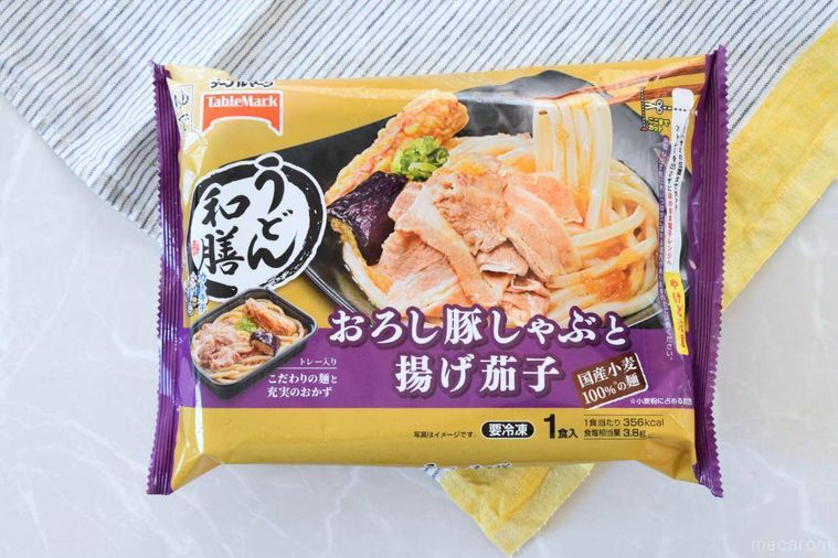 うどん和膳 おろし豚しゃぶと揚げ茄子のパッケージ