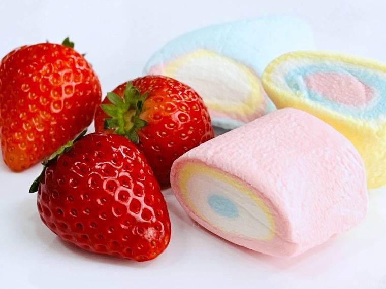 いちごとマシュマロ