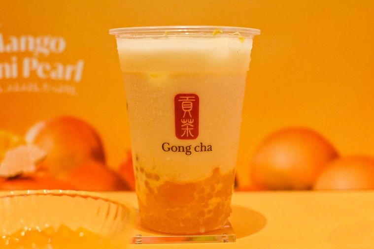 ドリンクのアップ