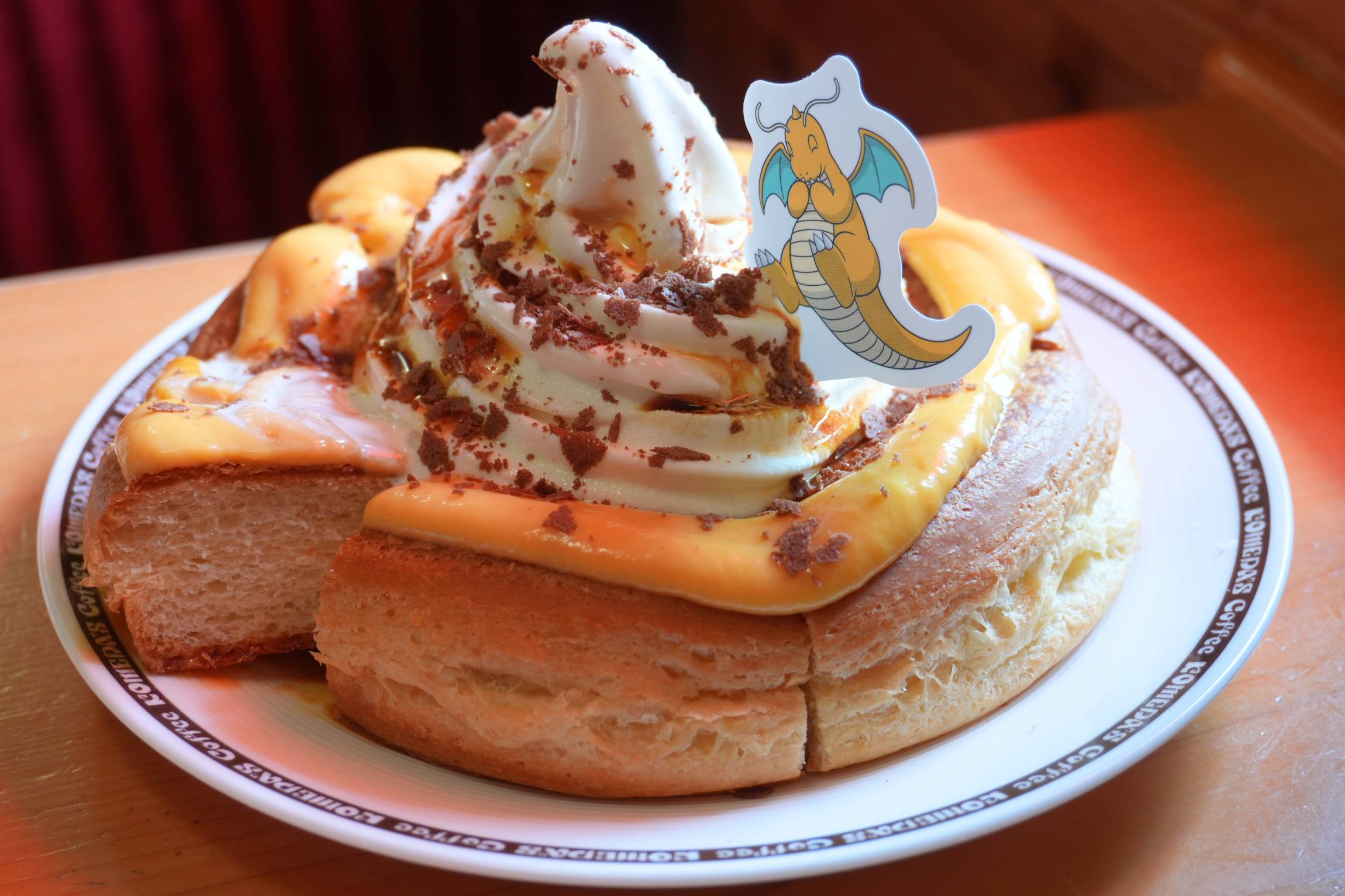 コメダ×ポケモン」第二弾の3種を食べ比べ！カスタードプリンの