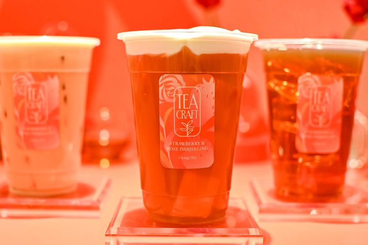 ドリンクのアップ