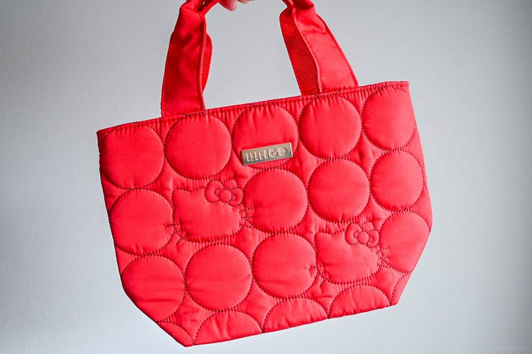 クーラーバッグのアップ