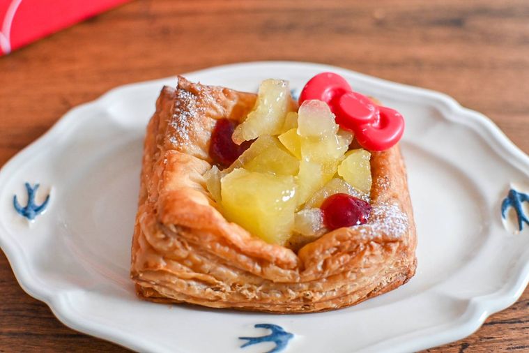 お皿にのったオープンパイ