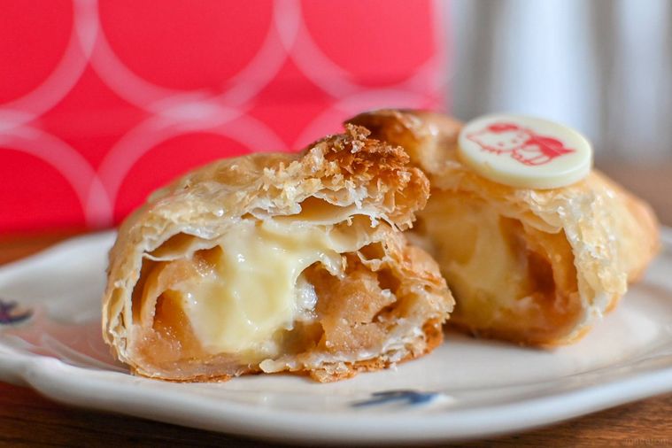 アップルパイの断面