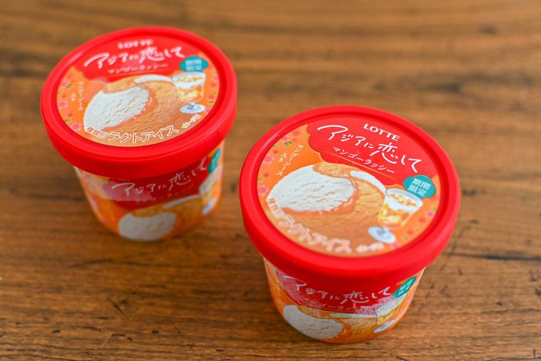 アイスのパッケージ