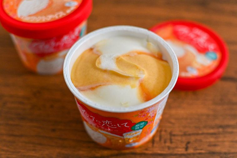 アイスのアップ