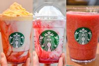 スタバ新作は一気に3種類ストロベリーのビバレッジを飲み比べてみた