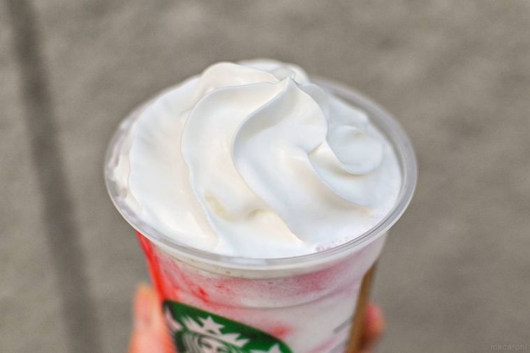 トッピングのアップ