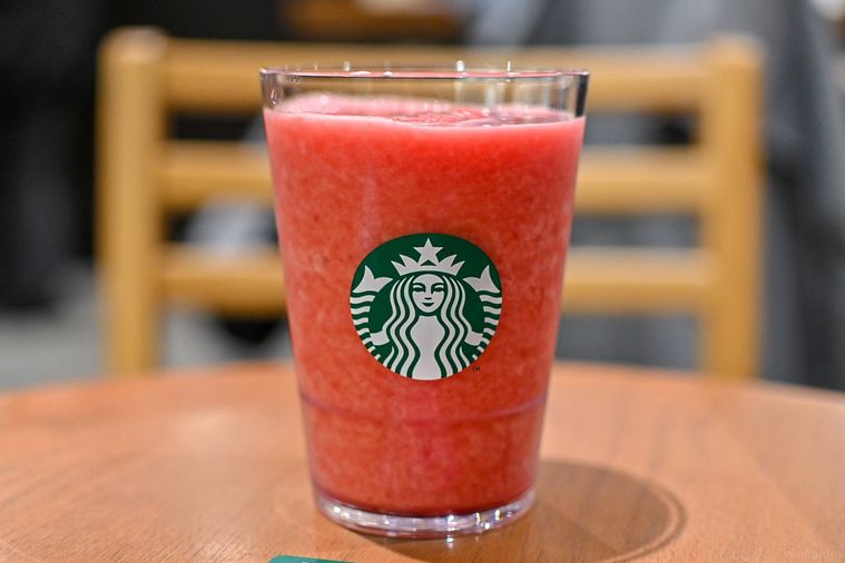 ドリンクのアップ