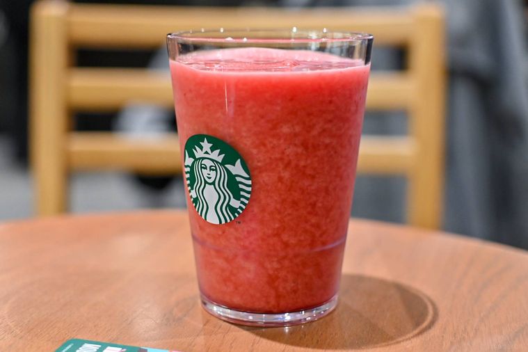 ドリンクの中身のアップ