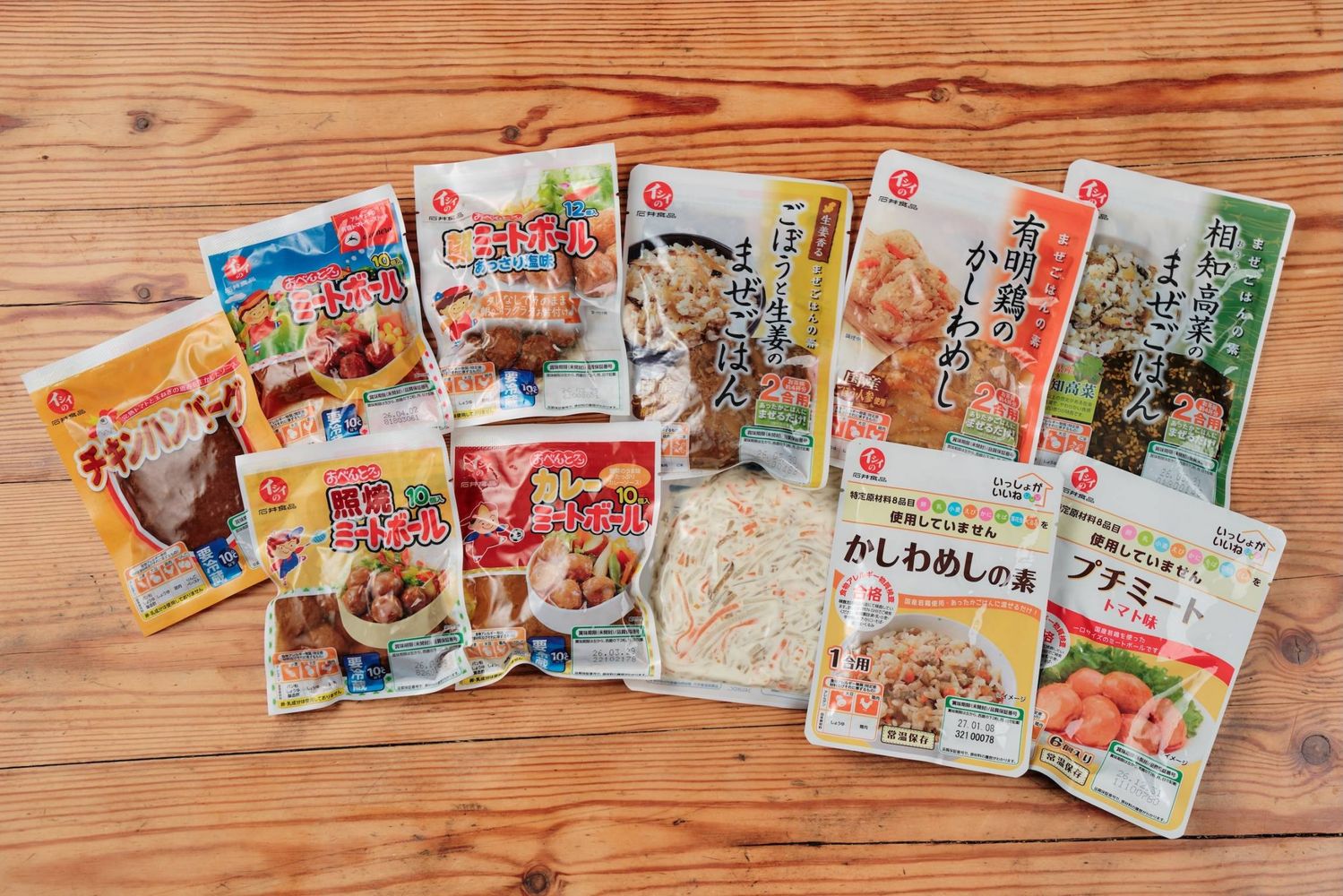 石井食品ラインナップ