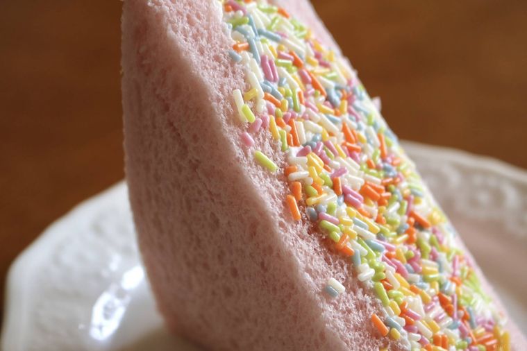 カラーチョコの部分