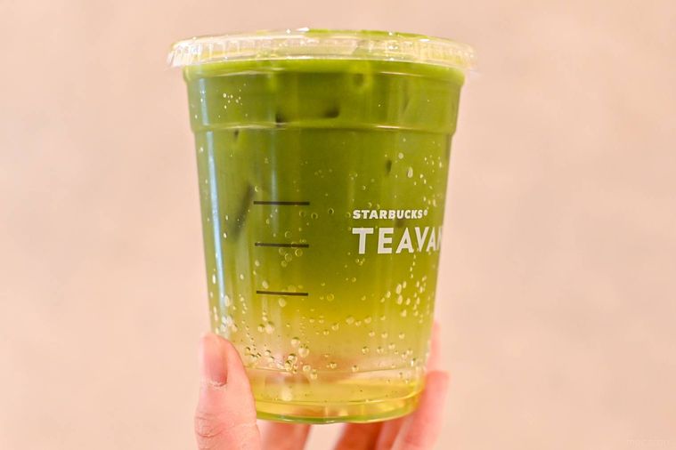 ドリンクの中身のアップ